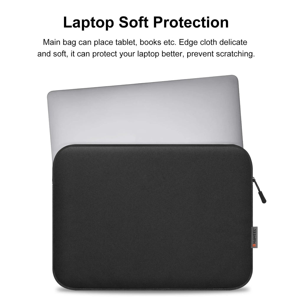Padded Laptop Sleeve with Soft Lining and Zipper – 11, 13, 15 and 16 Inch